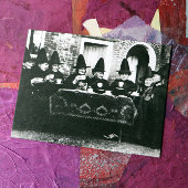 Welsh heksen hebben thee crone theatime briefkaart