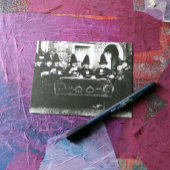 Welsh heksen hebben thee crone theatime briefkaart