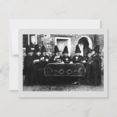 Welsh heksen hebben thee crone theatime kaart (Voorkant)