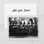 Welsh heksen hebben thee crone theatime kaart (Voorkant / Achterkant)