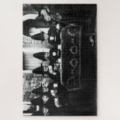 Welsh heksen hebben thee crone theatime legpuzzel (Verticaal)