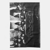 Welsh heksen hebben thee crone theatime theedoek (Verticaal)