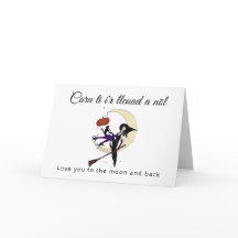 Welsh houdt van je naar de maan Halloween