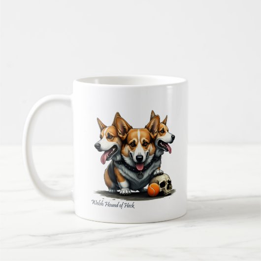 Welsh Hound of Heck - Mug Koffiemok (Links)