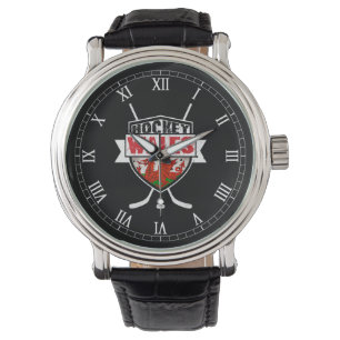 Welsh Ice Hockey Logo Wrist Watch Horloge