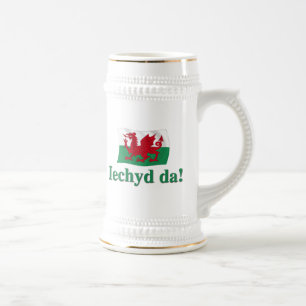 Welsh Iechyd da (Cheers!) Bierpul