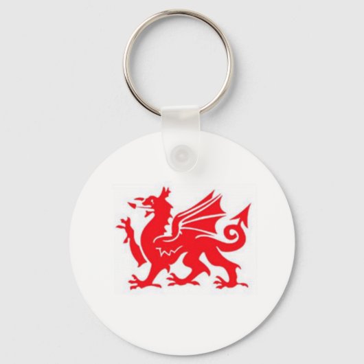 Welsh keyring sleutelhanger (Voorkant)