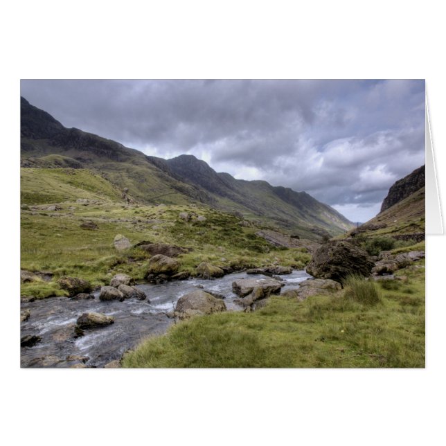 Welsh Landscape Card (Voorkant Horizontaal)