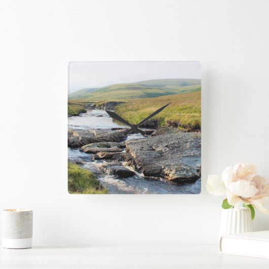 WELSH LANDSCAPE VIERKANTE KLOK (Huis)