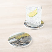 WELSH LANDSCAPE ZANDSTEEN ONDERZETTER (Zijkant)