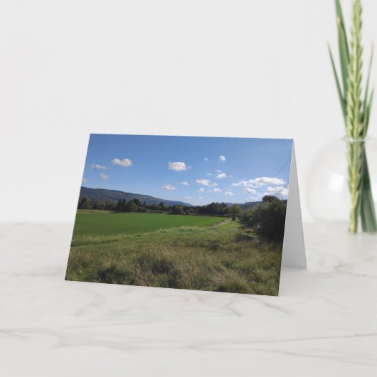Welsh Landschap 2024 Kaart (Voorkant)