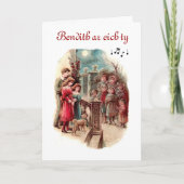 Welsh Language Kerstcard Feestdagen Kaart (Voorkant)