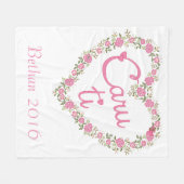 Welsh Love, Caru Ti, Fleece Blanket, 50"x60" (Voorkant (Horizontaal))