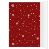 Welsh Merry Christmas, aangepaste vakantie gevouwe (Binnen (Links))