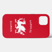 Welsh Merry Kerstry Simple Celtic Nadolig Llawen Case-Mate iPhone Case (Achterkant (horizontaal))