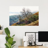 WELSH MOUNTAIN LANDSCAPE POSTER (Thuiskantoor)