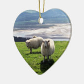 WELSH MOUNTAIN SHEEP KERAMISCH ORNAMENT (Links)