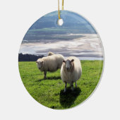 WELSH MOUNTAIN SHEEP KERAMISCH ORNAMENT (Links)