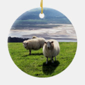 WELSH MOUNTAIN SHEEP KERAMISCH ORNAMENT (Achterkant)
