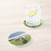 WELSH MOUNTAIN SHEEP ZANDSTEEN ONDERZETTER (Zijkant)