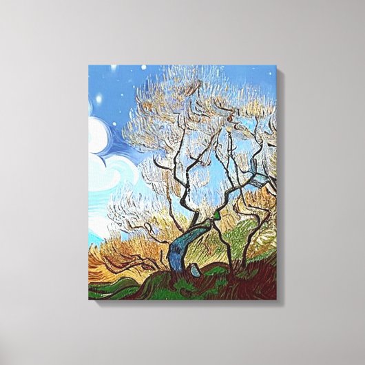 WELSH MOUNTAIN TREE CANVAS AFDRUK (Voorkant)