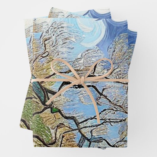 WELSH MOUNTAIN TREE INPAKPAPIER VEL (In situ)