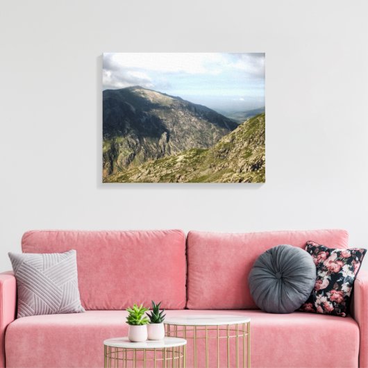 WELSH MOUNTAINS CANVAS AFDRUK (Insitu (Woonkamer))