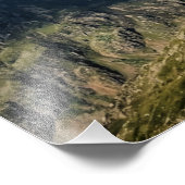 WELSH MOUNTAINS FOTO AFDRUK (Hoek)