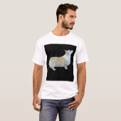 Welsh Pembroke Corgi T-shirt (Voorkant volledig)