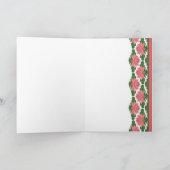 Welsh Pink Water Lilies Grandouders Day Kaart (Binnen)