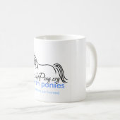 Welsh Pony & Cob Society of America Koffiemok (Voorkant rechts)