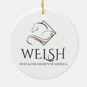 Welsh Pony & Cob Society of America Ornament (Achterkant)