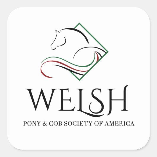 Welsh Pony & Cob Stickers (Voorkant)