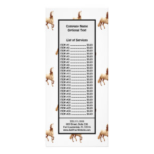 Welsh Pony en Cob Horse Equestrian Waterverf Reclamekaart