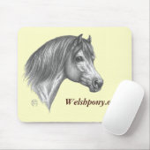 Welsh pony muis pad muismat (Met muis)
