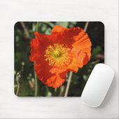Welsh Poppy (Oranje) Muismat (Met muis)