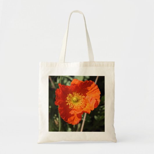 Welsh Poppy (Oranje) Tote Bag (Voorkant)