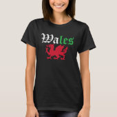Welsh Pride Wales Flag T-shirt (Voorkant)