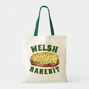 Welsh Rarebit Savory Cheese Toast British Food UK Tote Bag