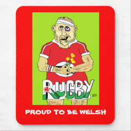 WELSH RUGBY MOUSEPAD MUISMAT
