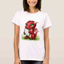Welsh Rugby Spelen Dragon Vrouwen T-shirt