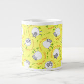 Welsh Sheep, Wales Forever, Jumbo Coffee Mok (Voorkant)