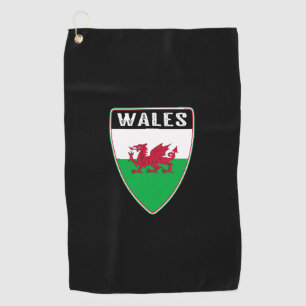 Welsh Shield Golfhanddoek