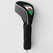 Welsh Shield Golfheadcover (Schuin)