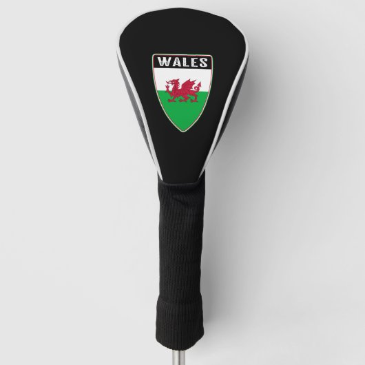 Welsh Shield Golfheadcover (Voorkant)