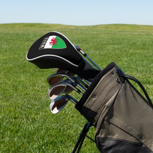 Welsh Shield Golfheadcover (Insitu)