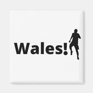 Welsh soccer player die een punt als bal gebruikt magneet
