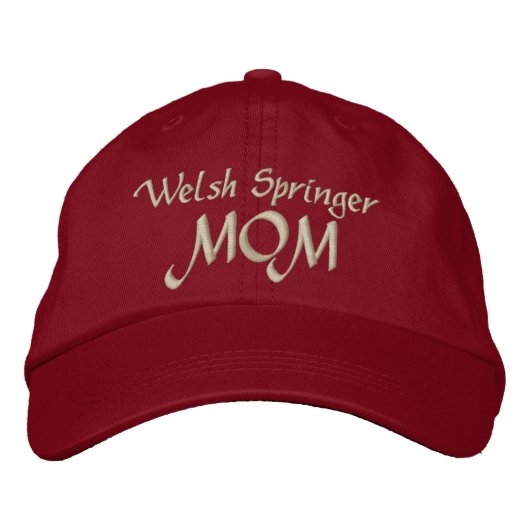 Welsh Springer MOM Gifts Geborduurde Pet (Voorkant)