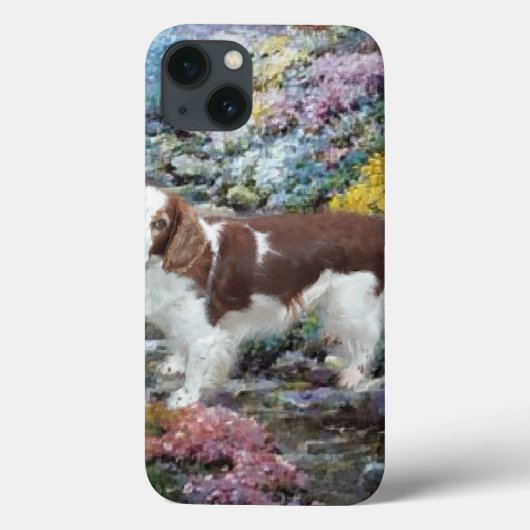 Welsh Springer Spaniel Art Gifts Case-Mate iPhone Case (Achterkant)