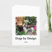 Welsh Springer Spaniel Art Gifts Kaart (Achterkant)